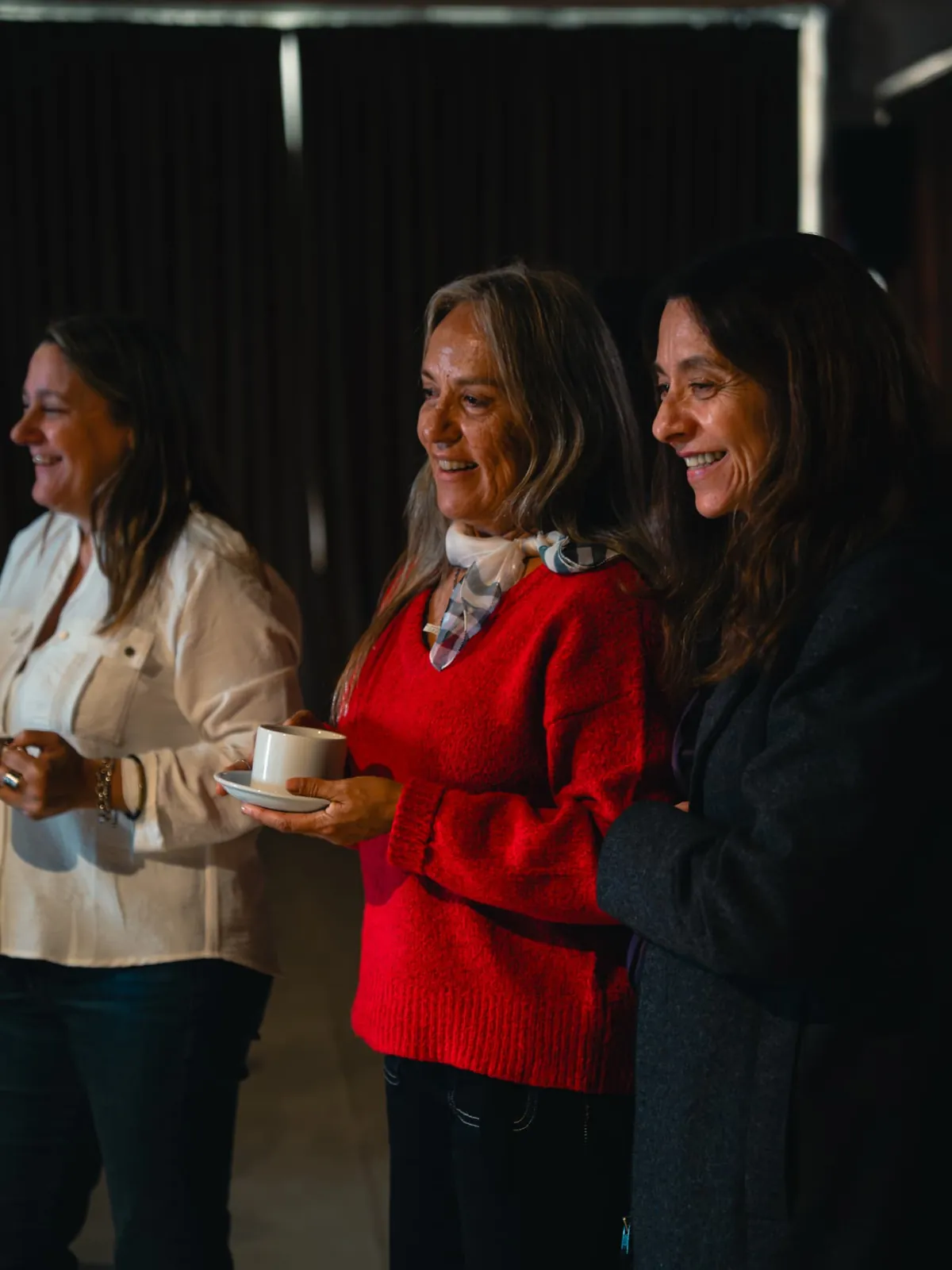 Coffee break entre participantes